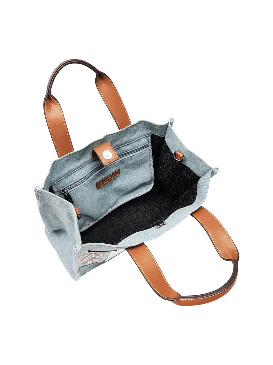 Bolso Tote Andy Multi Patch en Denim - imagen 6