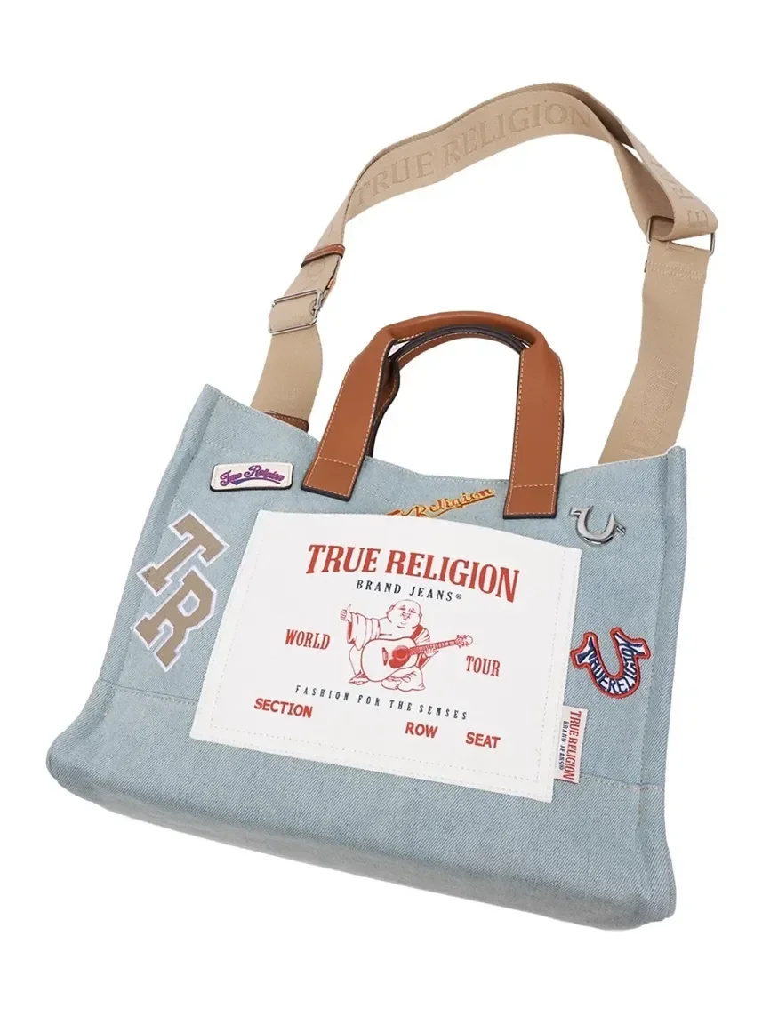 Bolso Tote Andy Multi Patch en Denim - imagen 8
