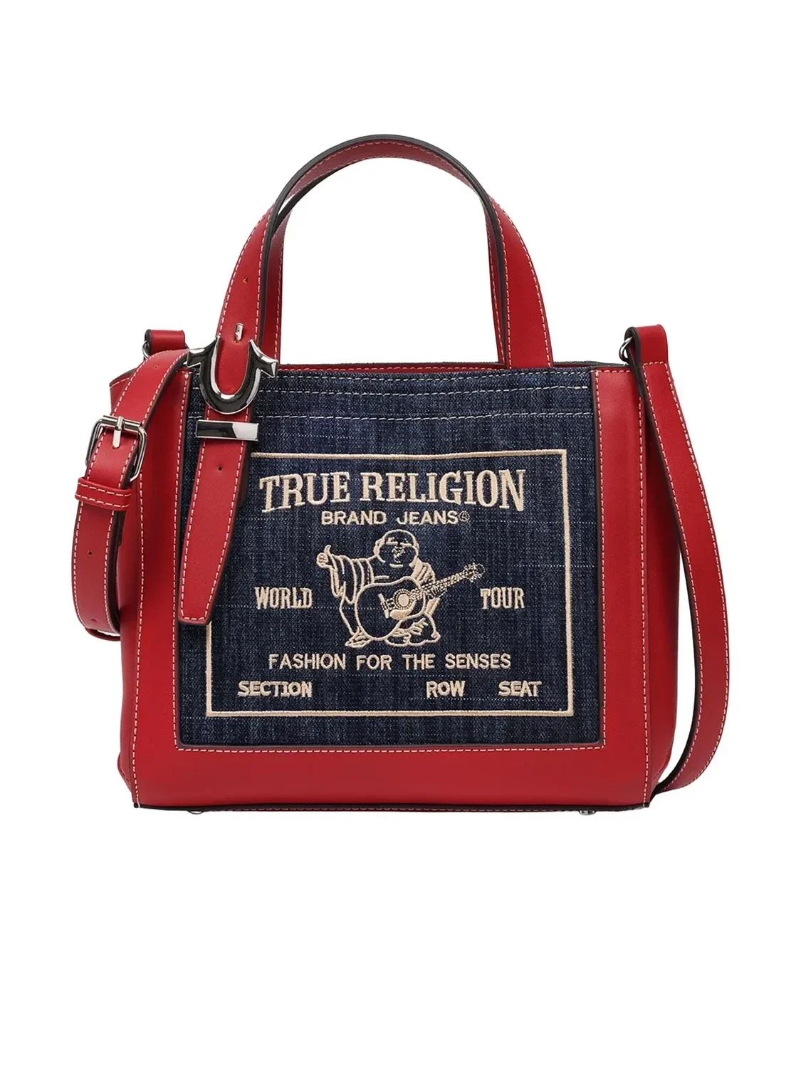 Bolso Tote Arvin Buddha Motif Crossbody - imagen 1