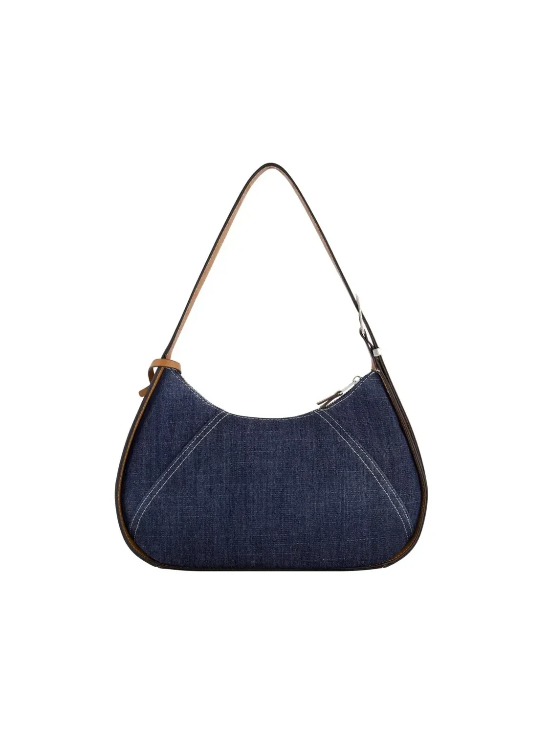 Bolso Hobo con Tachuelas de Denim - imagen 3