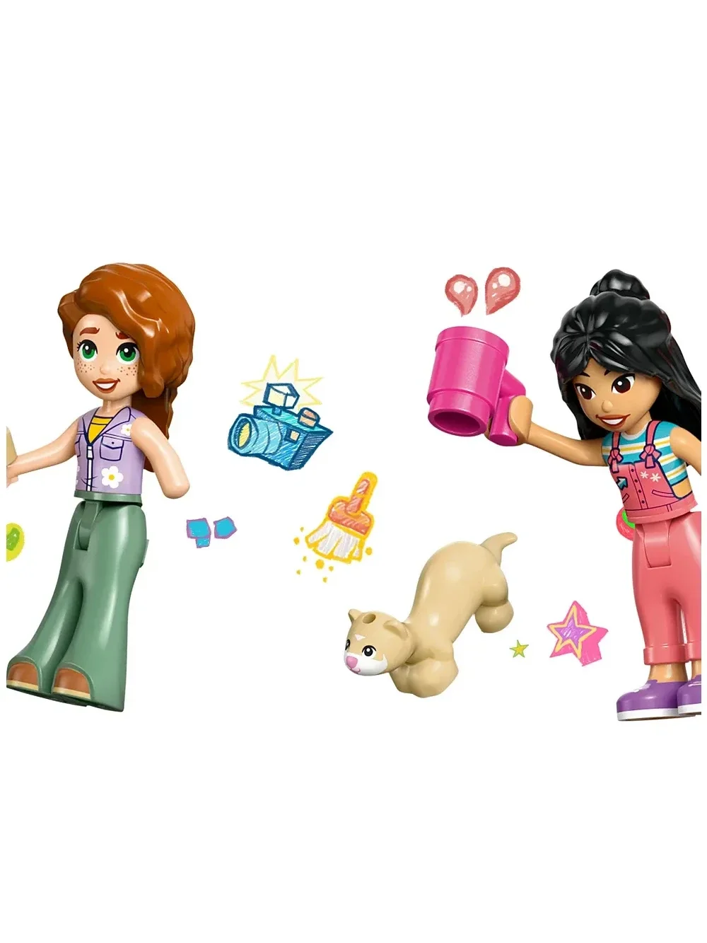 Set de Juego Camper Van de Aventura Friends - imagen 2