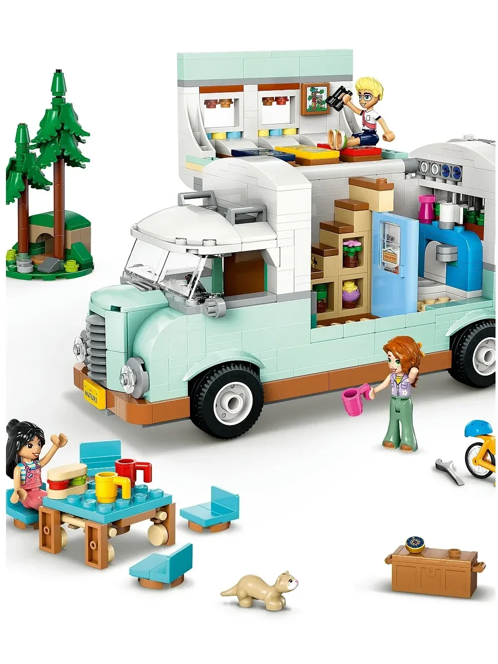 Set de Juego Camper Van de Aventura Friends - imagen 7