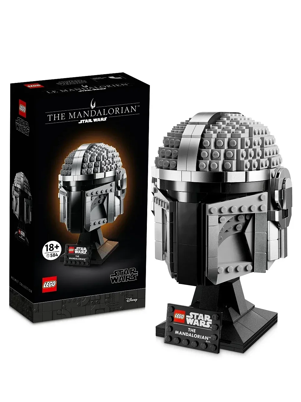 Set de Construcción Casco The Mandalorian