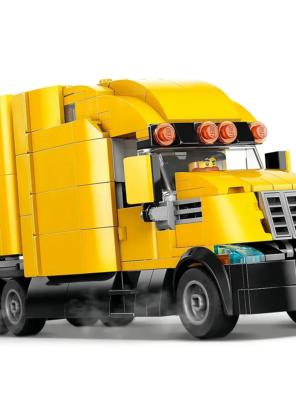 Set de Construccion City Camion de Reparto Amarillo - imagen 4