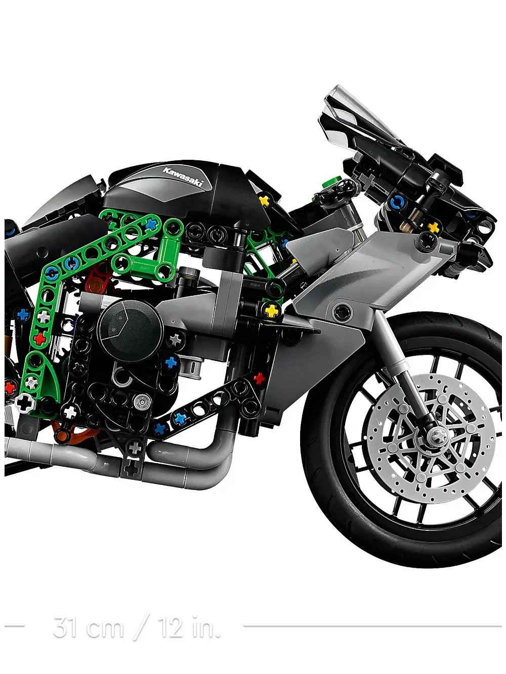 Juguete de Motocicleta Kawasaki Ninja H2R Technic - imagen 3