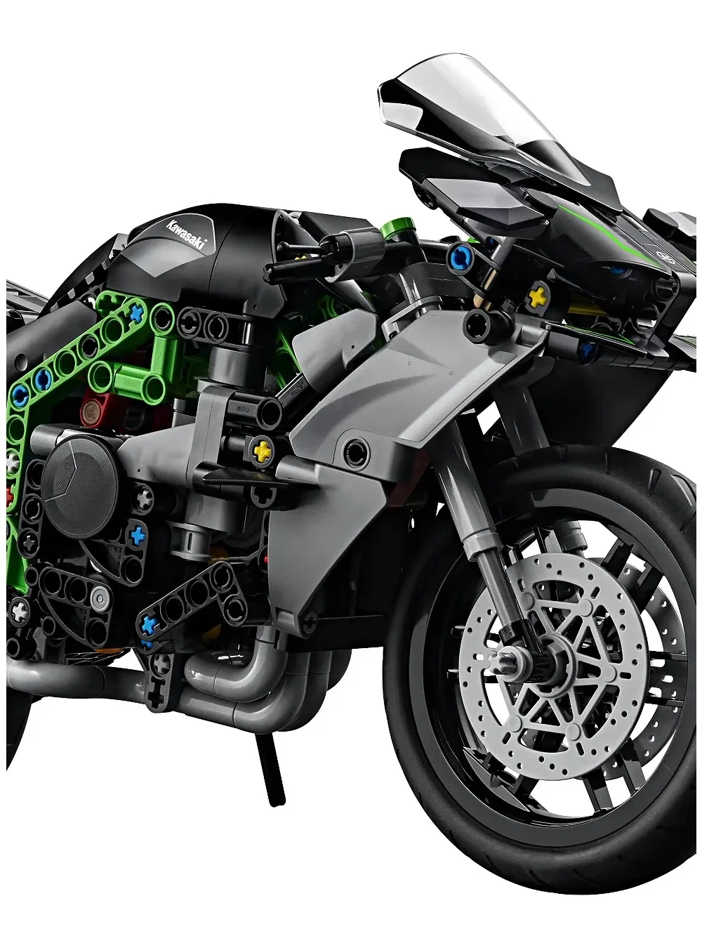 Juguete de Motocicleta Kawasaki Ninja H2R Technic - imagen 5