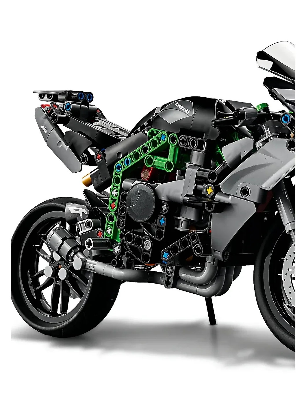Juguete de Motocicleta Kawasaki Ninja H2R Technic - imagen 9