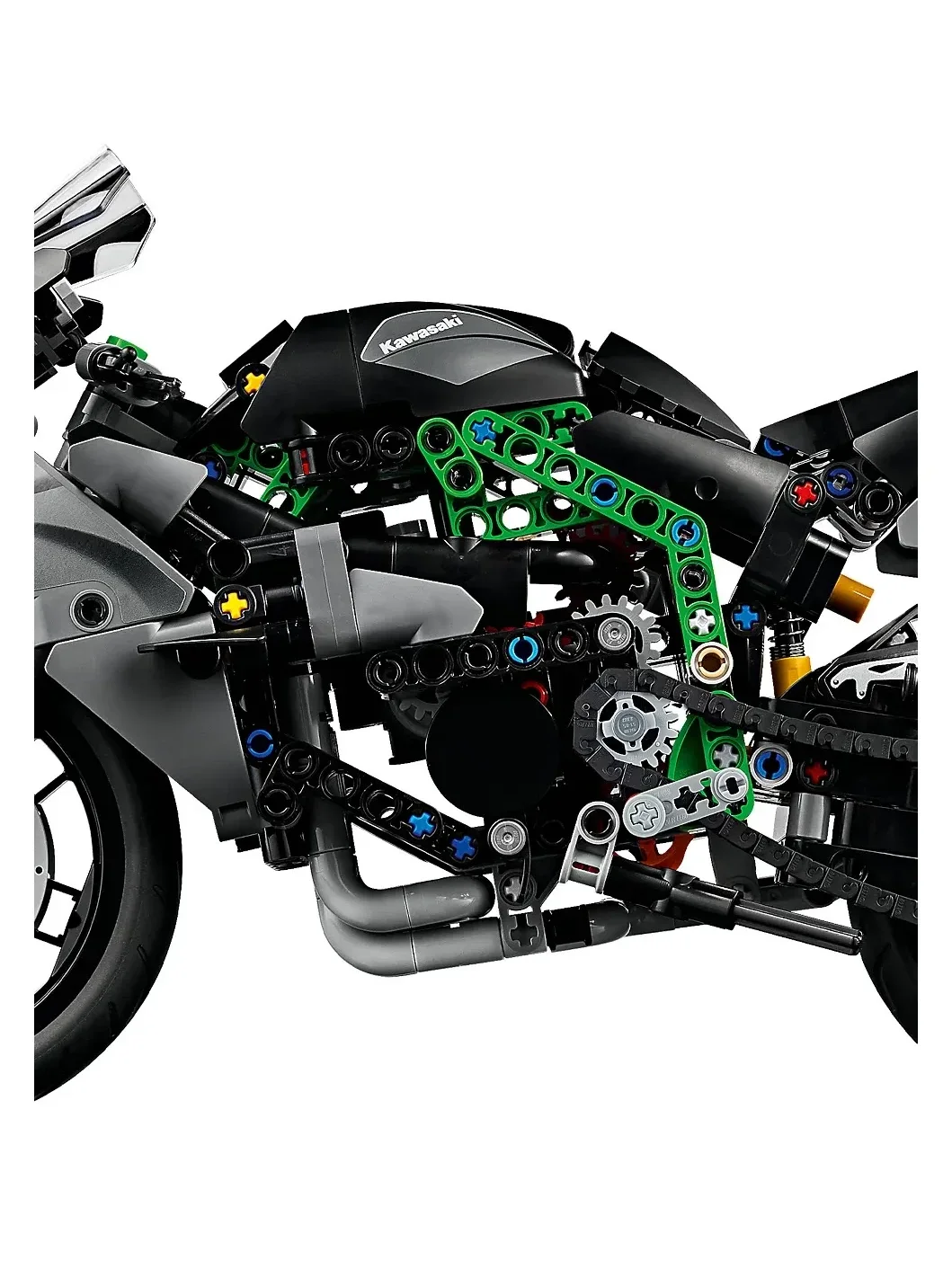 Juguete de Motocicleta Kawasaki Ninja H2R Technic - imagen 10