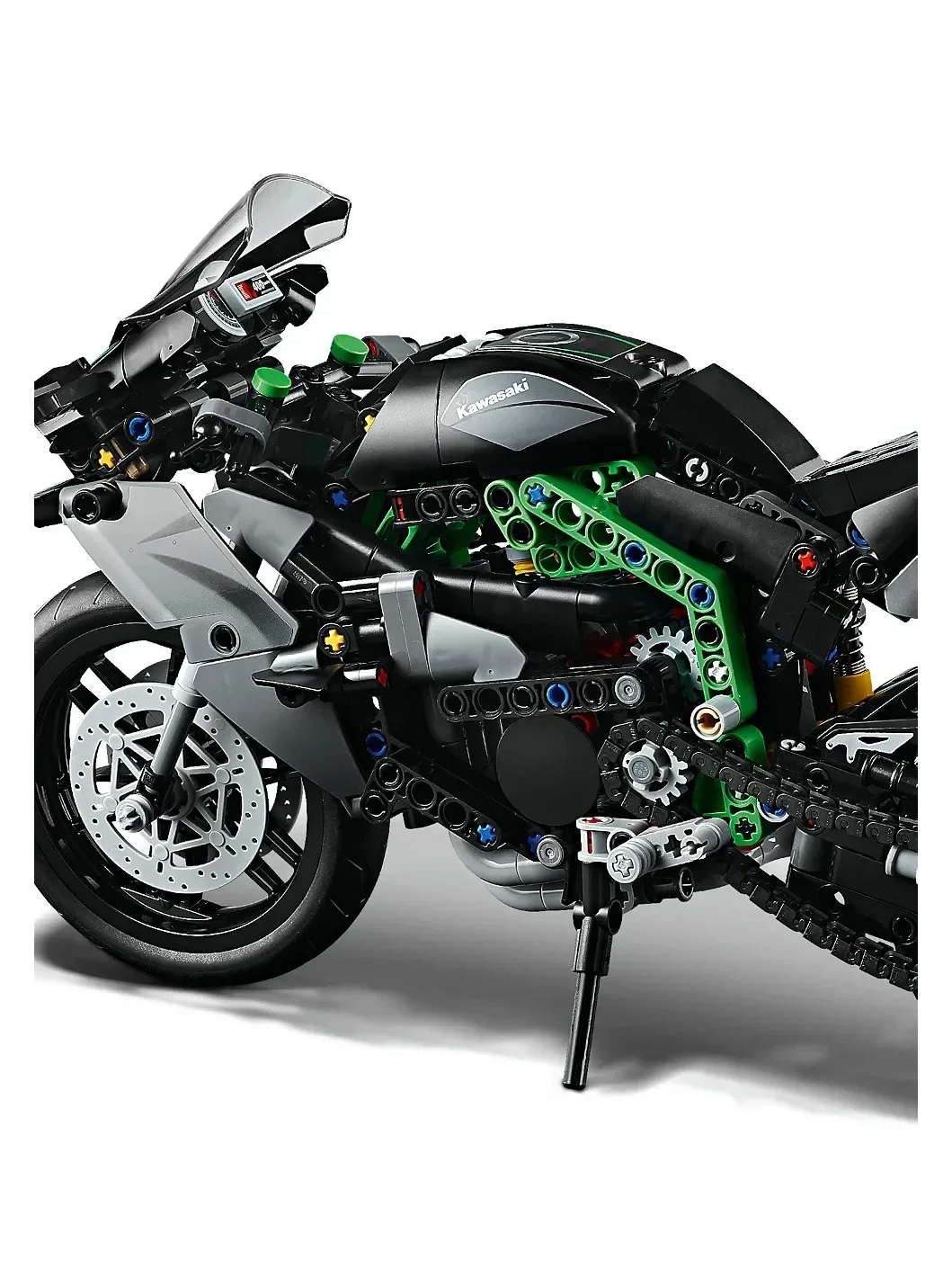 Juguete de Motocicleta Kawasaki Ninja H2R Technic - imagen 11