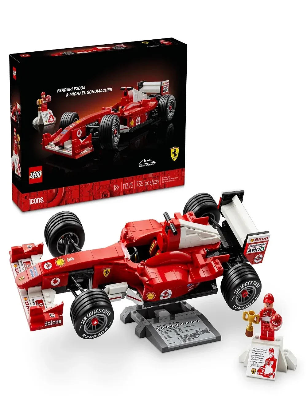 Set de Construccion Ferrari F2004
