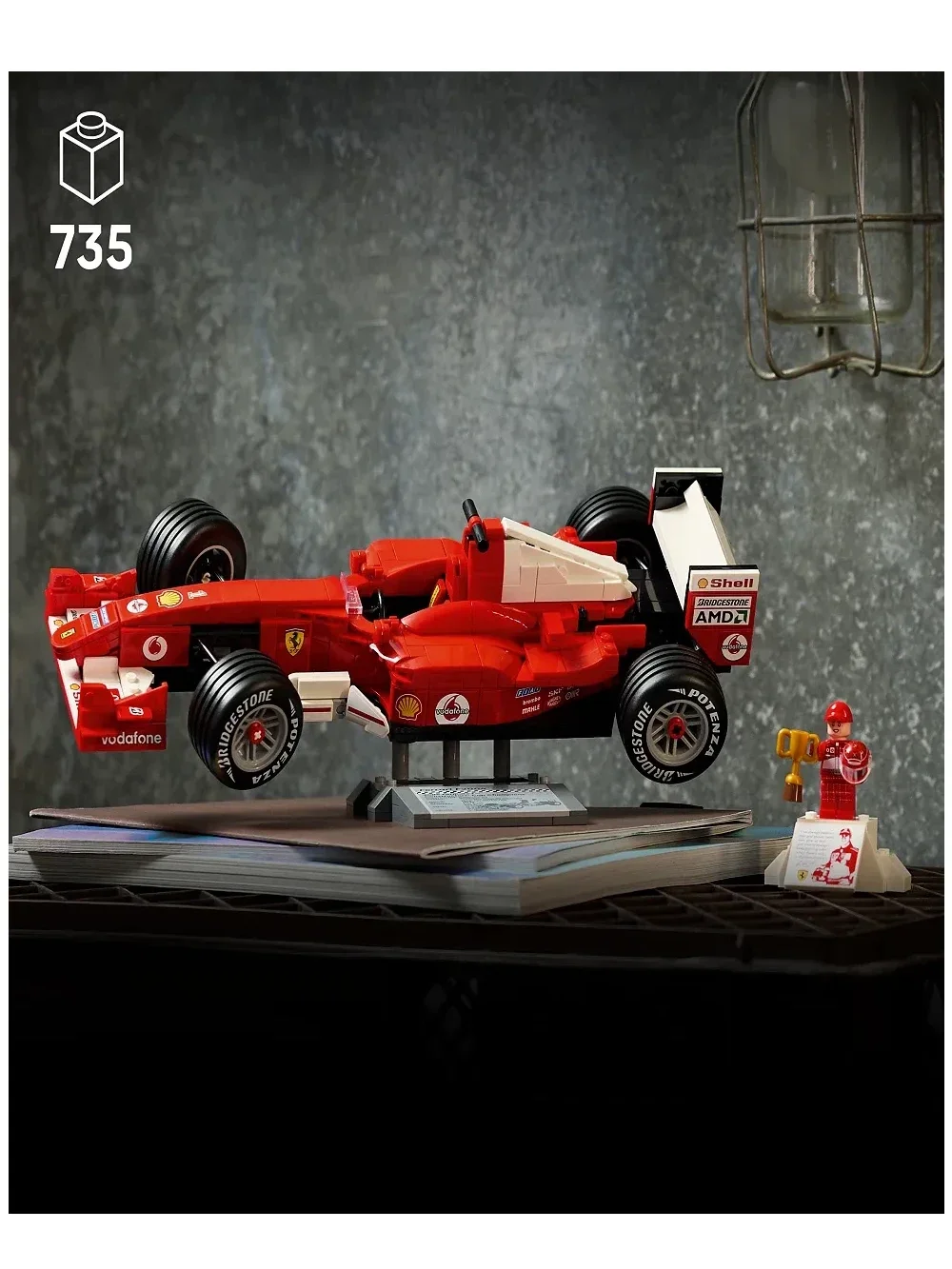 Set de Construccion Ferrari F2004 - imagen 2