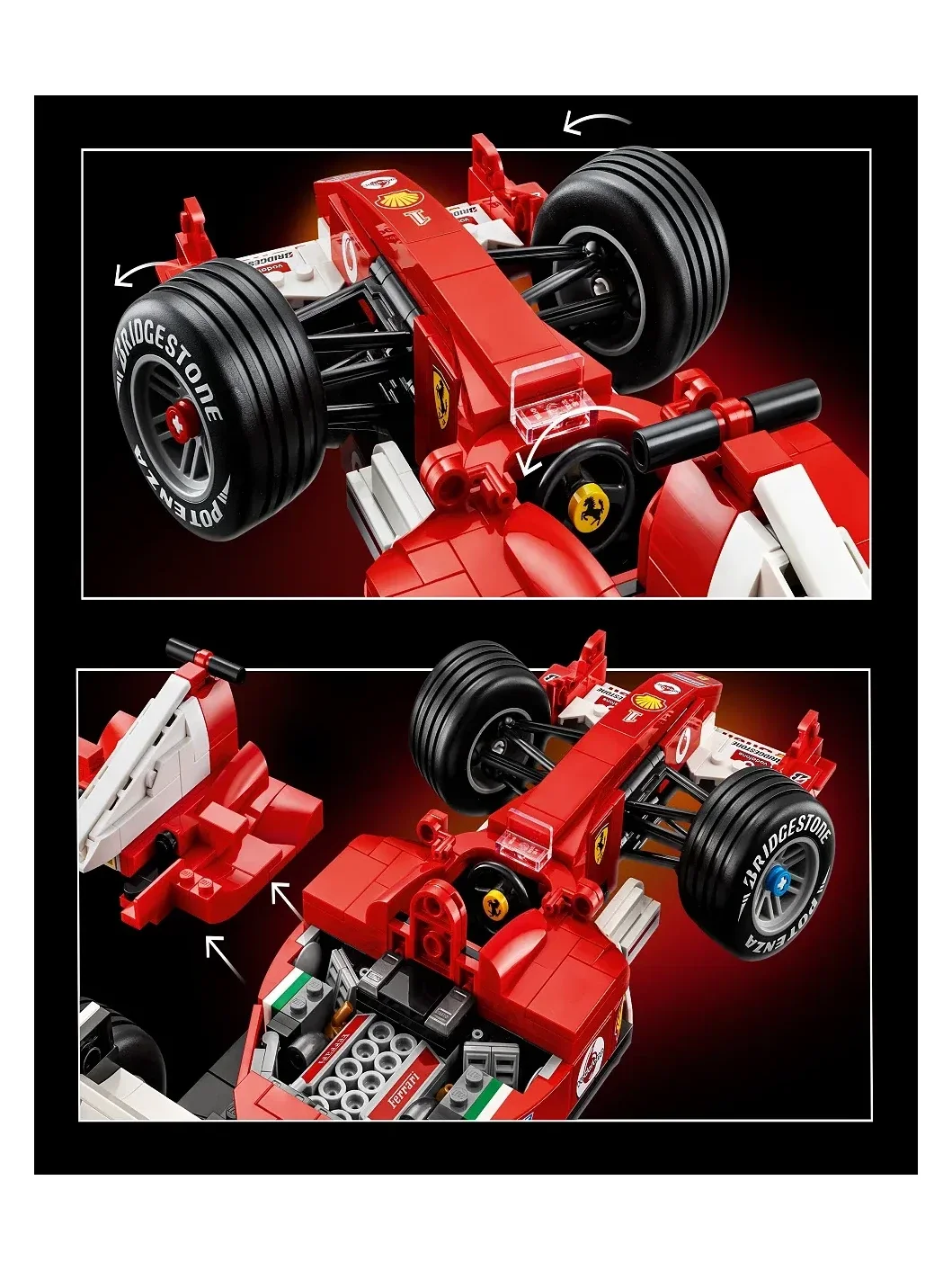 Set de Construccion Ferrari F2004 - imagen 4