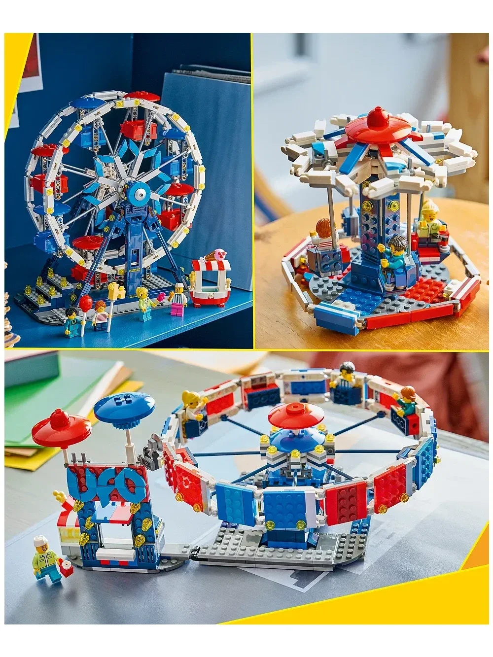 Set de Construcción Iconic Ferris Wheel 3 en 1 - imagen 6