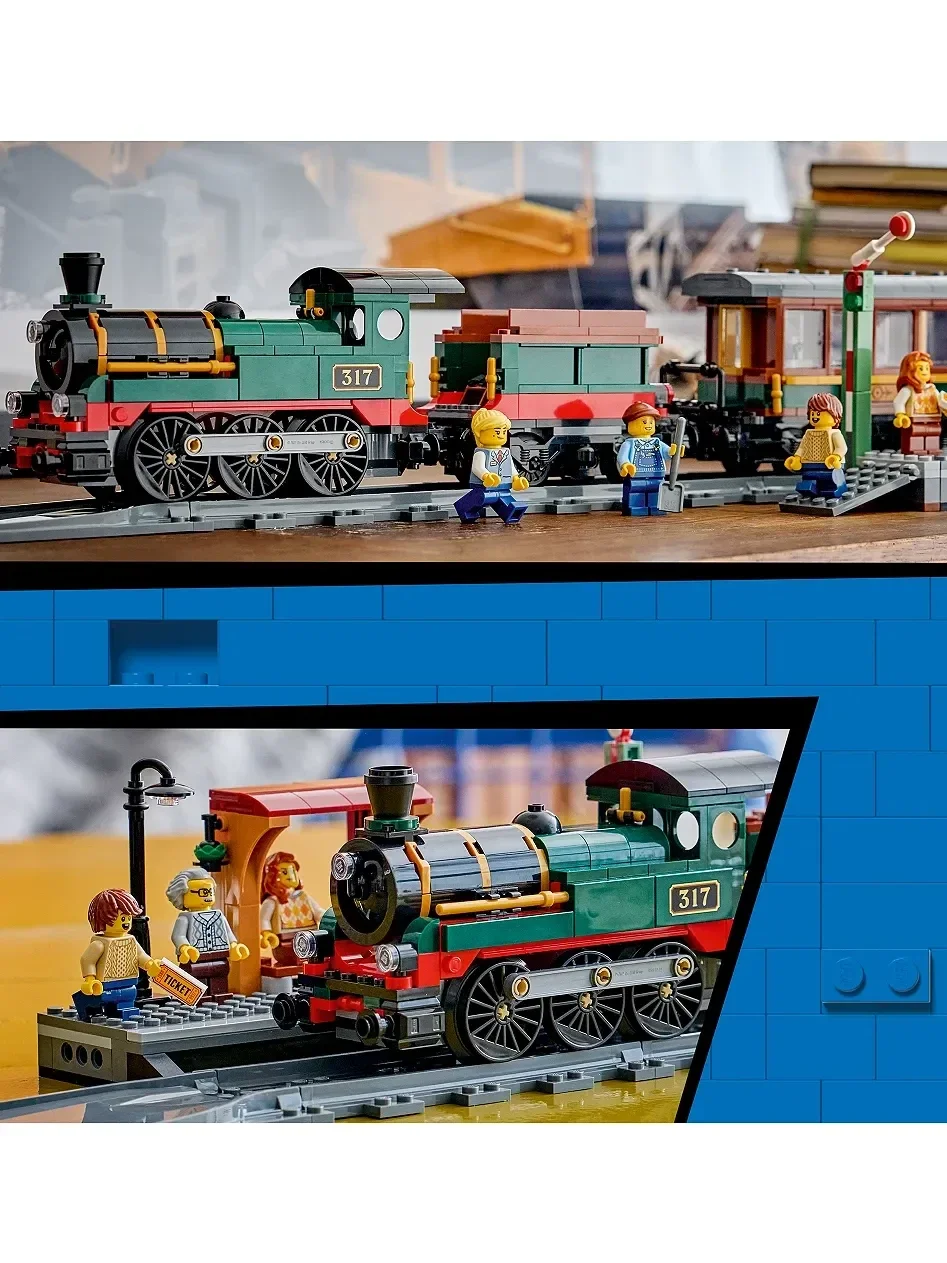 Set de Construcción Tren de Vapor Vintage - imagen 6