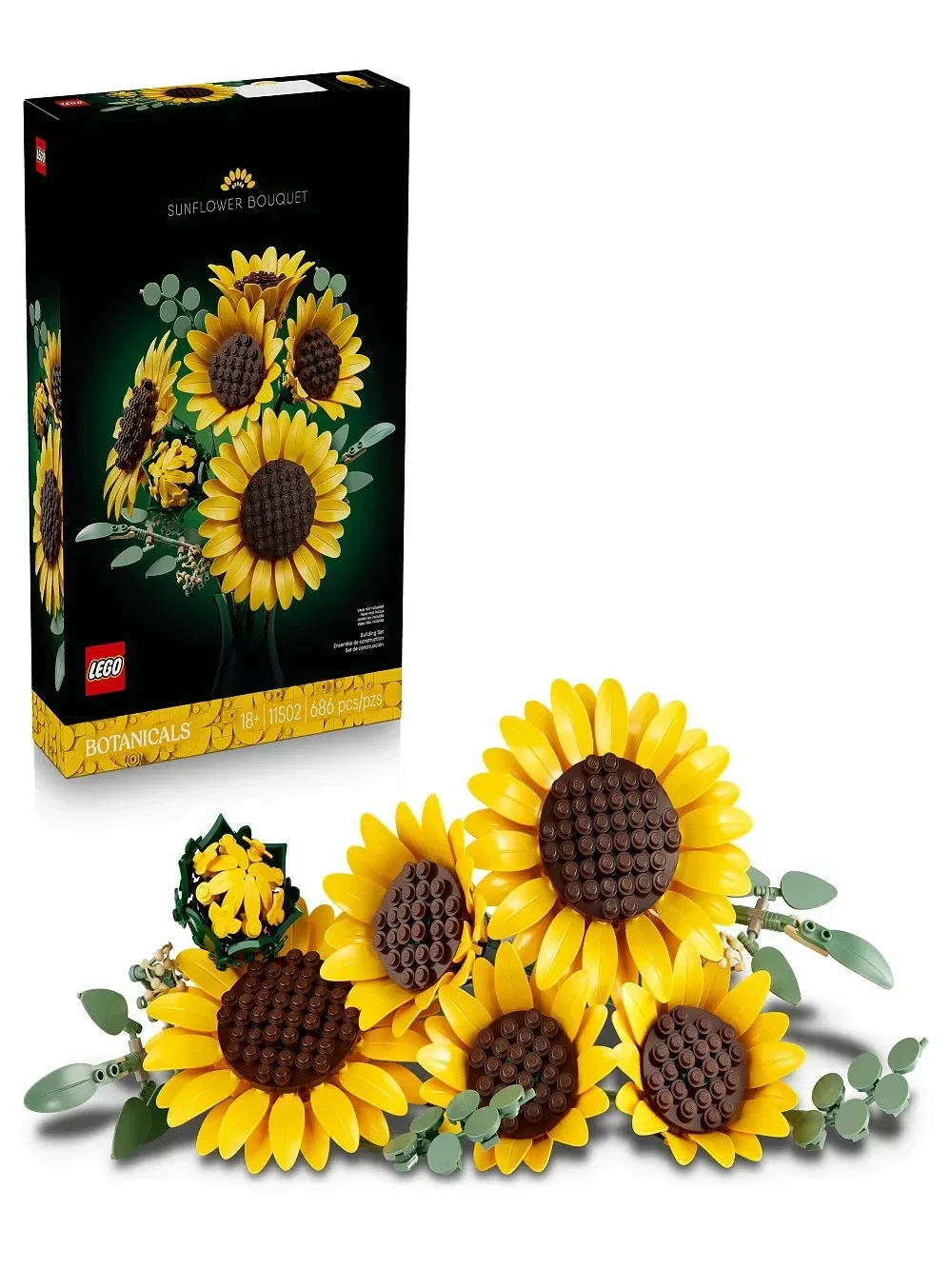 Set de Construccion Ramo de Girasoles Botanicals