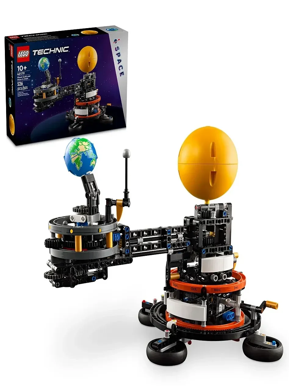 Set de Construccion Planet Earth and Moon in Orbit