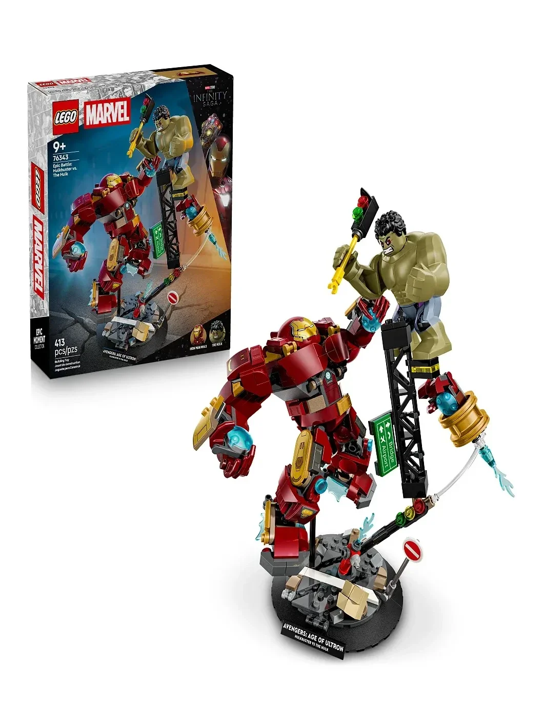 Set de Construccion Marvel Epic Battle Hulkbuster vs. The Hulk