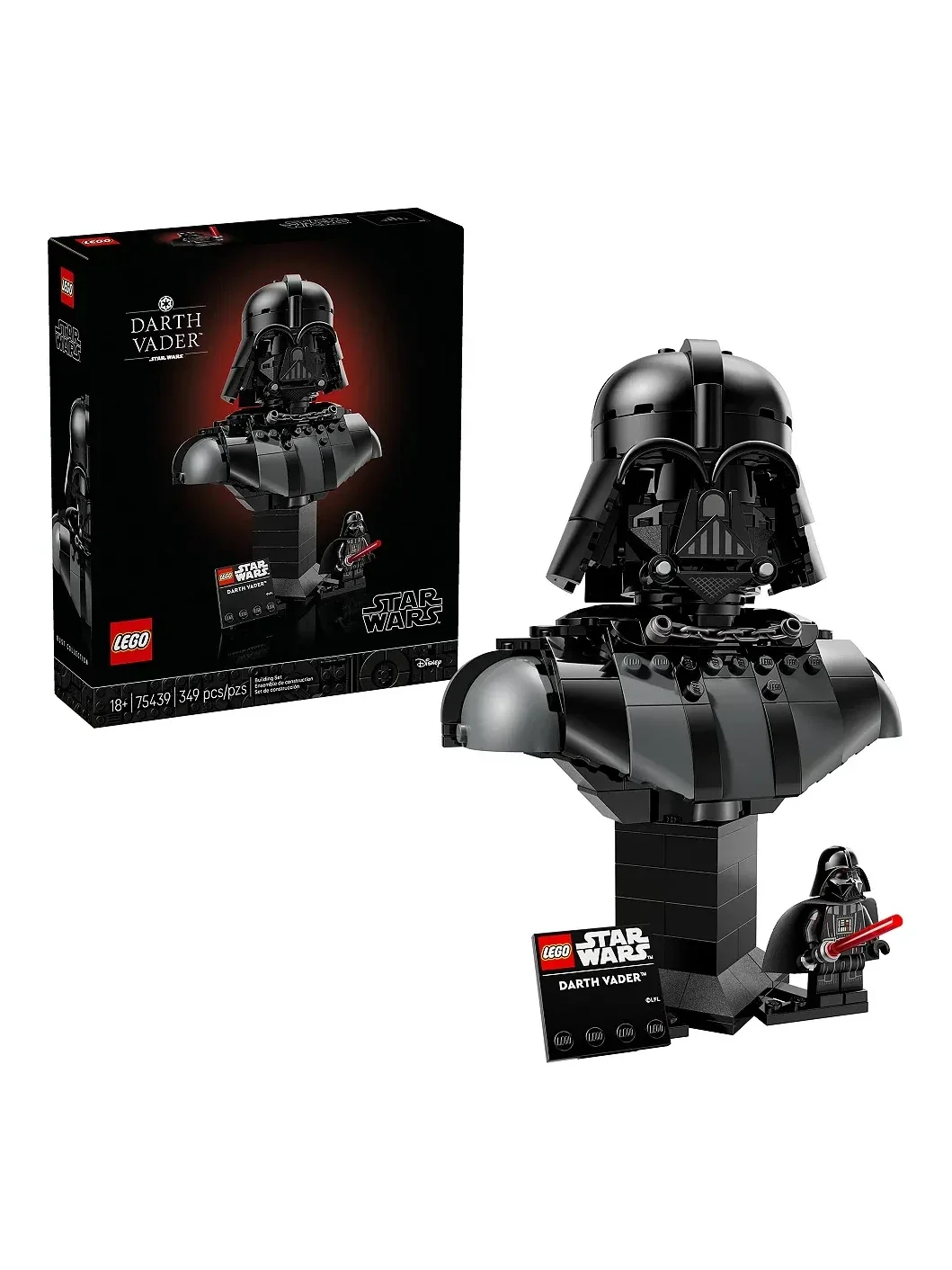 Set de Construccion Busto de Darth Vader Star Wars
