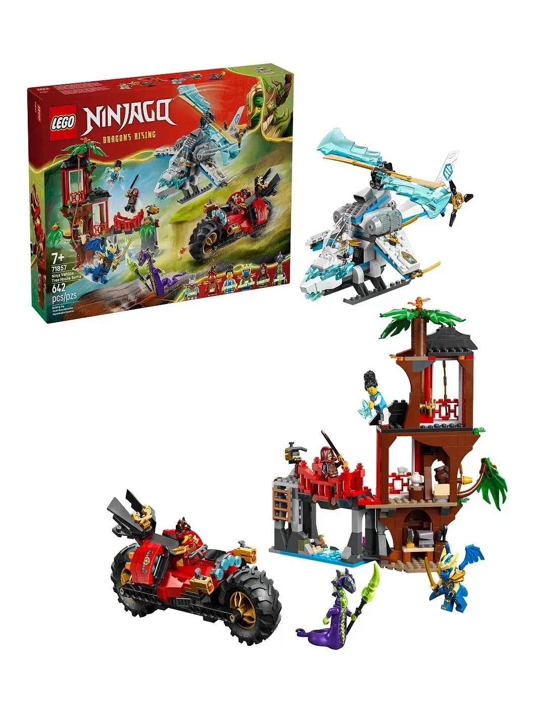 Set de Juego Ninja Vehicle Tree House Battle NINJAGO