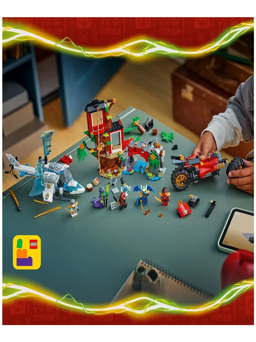 Set de Juego Ninja Vehicle Tree House Battle NINJAGO - imagen 6