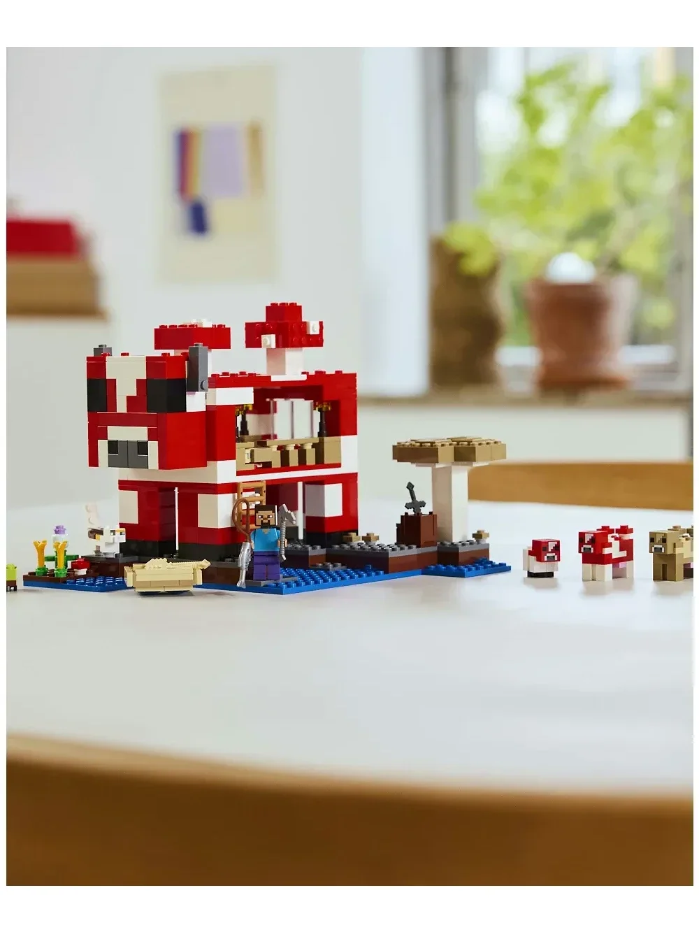 Set de Construcción The Mooshroom House de Minecraft - imagen 4