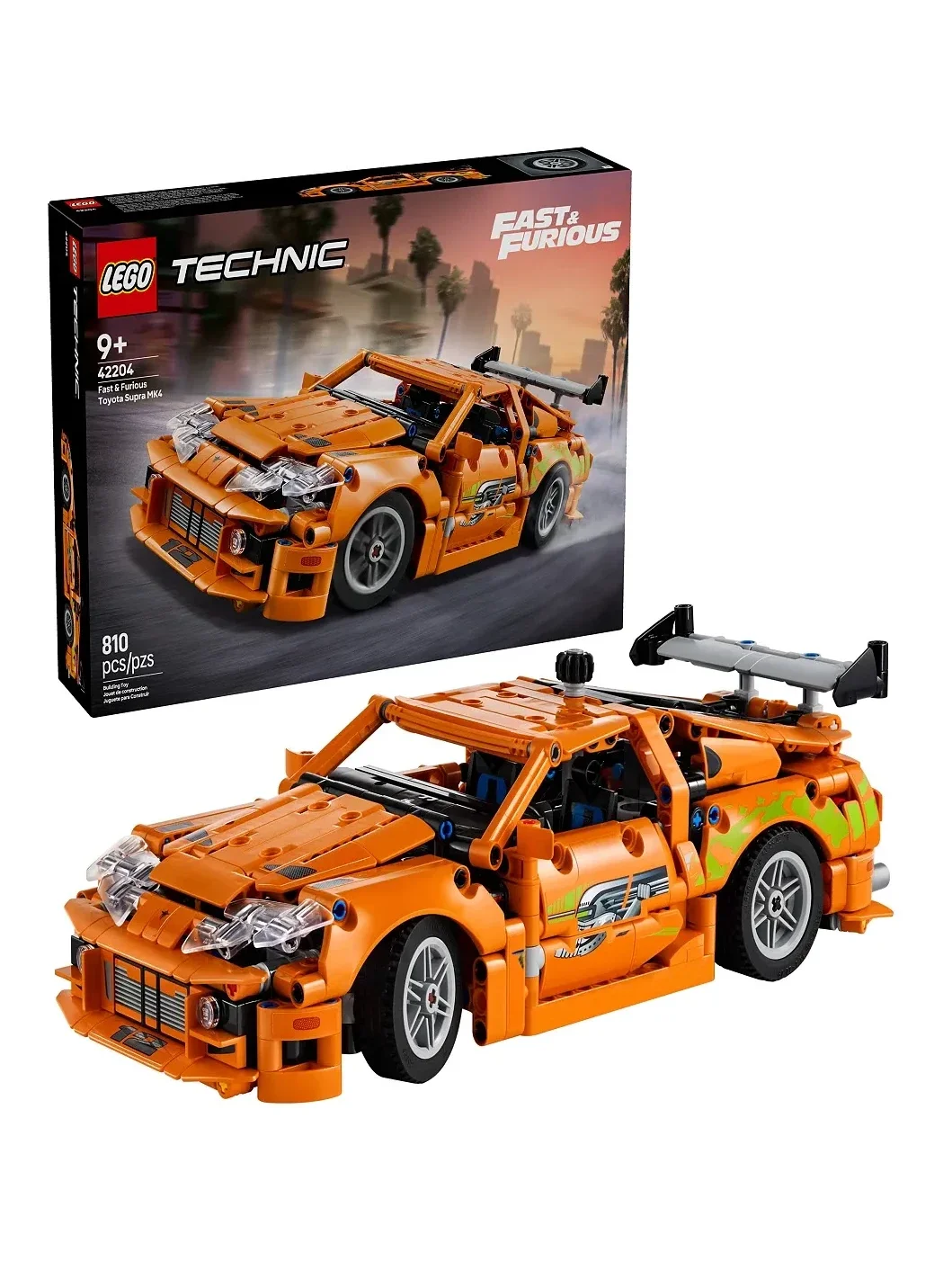 Set de Construcción Fast and Furious Toyota Supra MK4