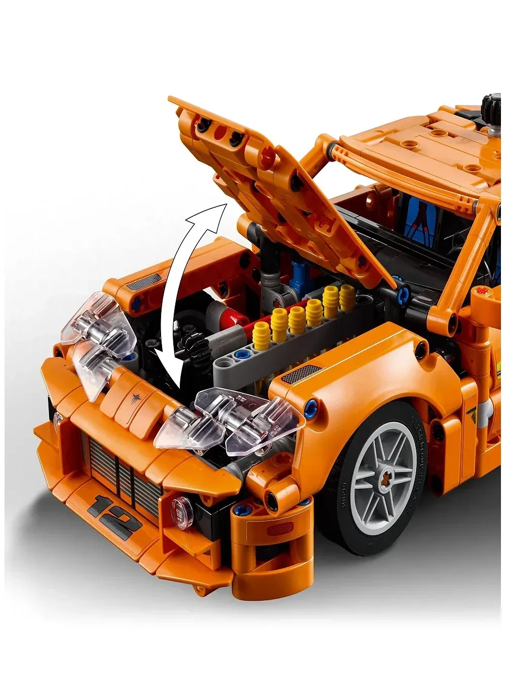 Set de Construcción Fast and Furious Toyota Supra MK4 - imagen 7