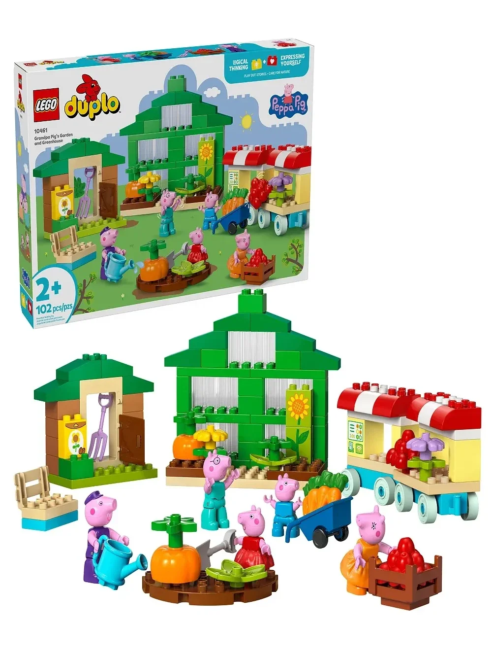 Set de Construcción Garden and Greenhouse Peppa Pig