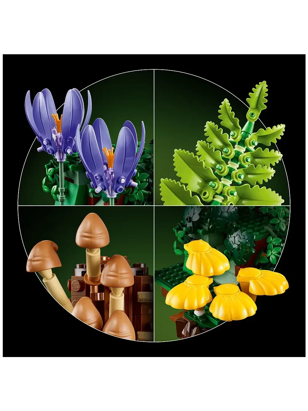 Set de Construcción Woodland Mushrooms - imagen 4