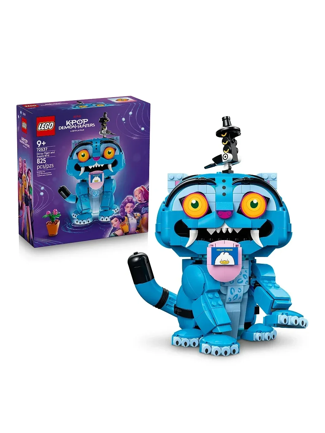 Set de Construcción KPop Demon Hunters Derpy Tiger y Sussie Bird