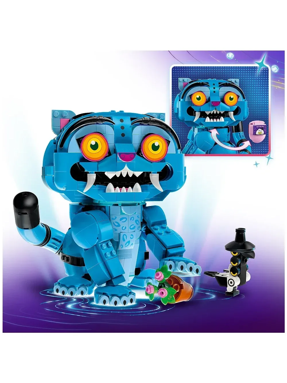 Set de Construcción KPop Demon Hunters Derpy Tiger y Sussie Bird - imagen 3
