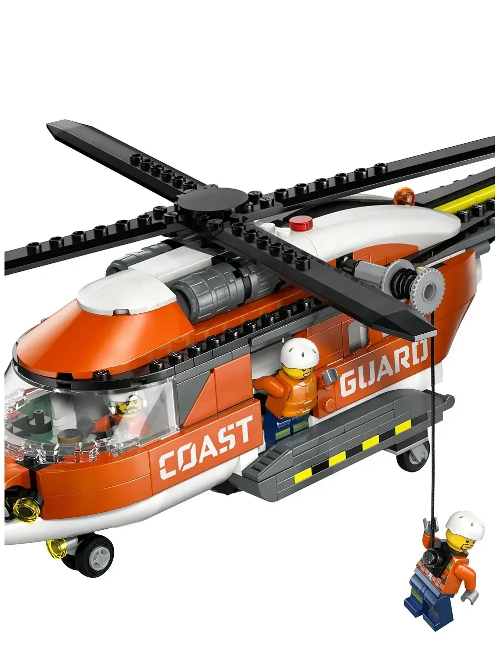 City Coast Guard Helicopter Toy 60503 - Multi - imagen 8