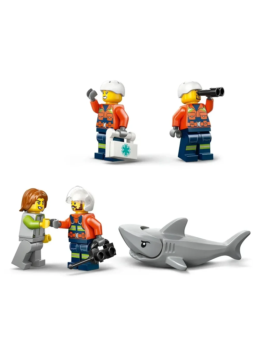 City Coast Guard Helicopter Toy 60503 - Multi - imagen 10