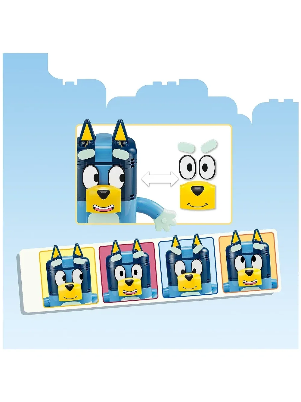 Set de Construcción Brick-Built Bluey Family - imagen 4