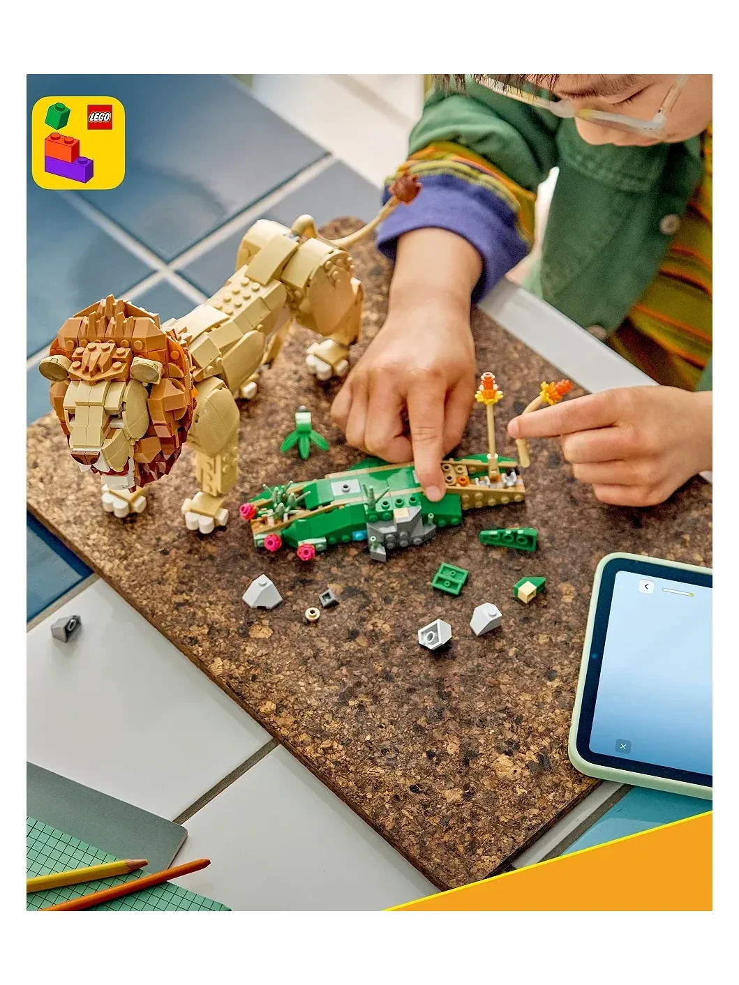 Set de Construccion Majestic Lion Creator 3 in 1 - imagen 6