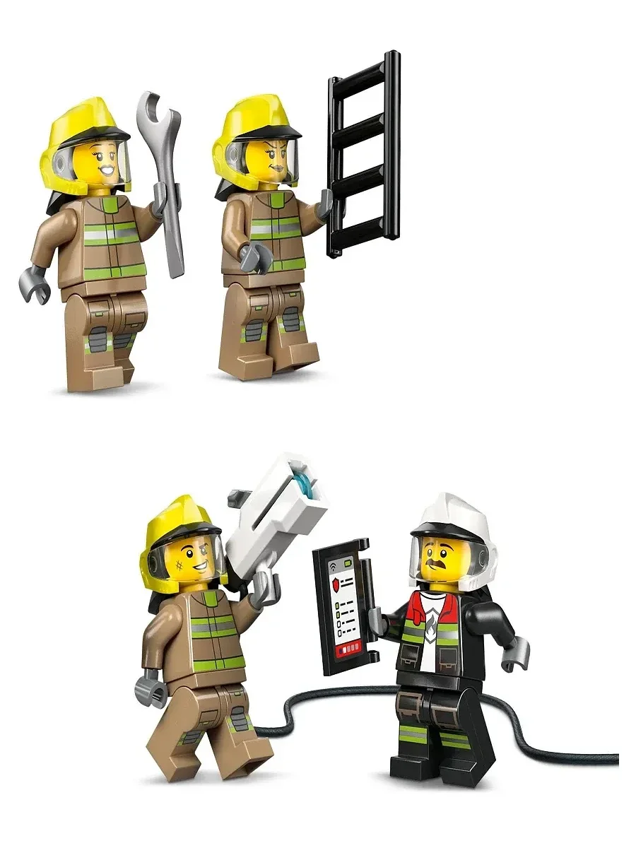Set de Construcción City Camión de Bomberos del Aeropuerto - imagen 6
