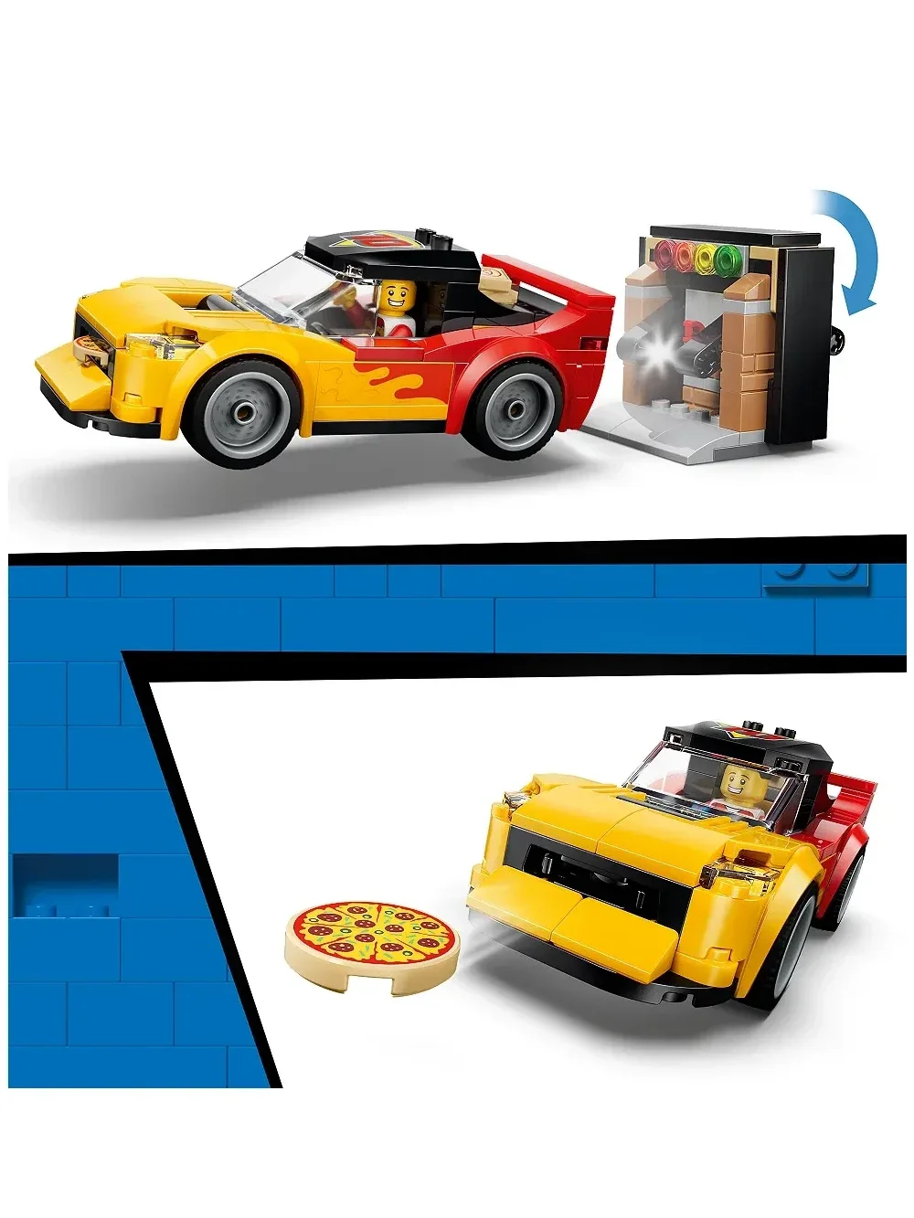 Set de Construcción Experiencia de Entrega de Pizza - imagen 4