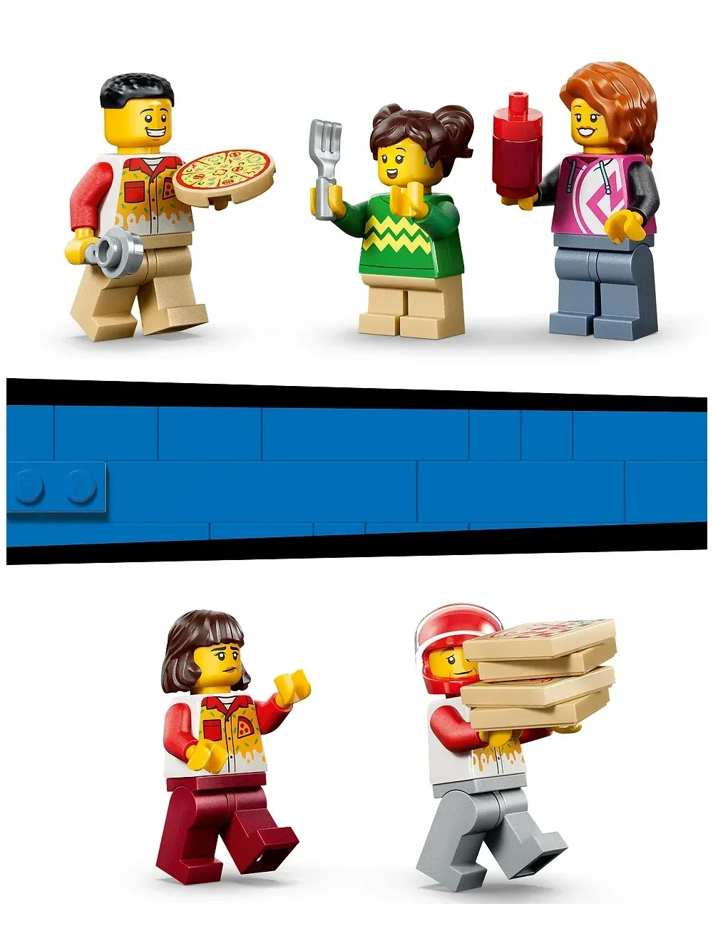 Set de Construcción Experiencia de Entrega de Pizza - imagen 5