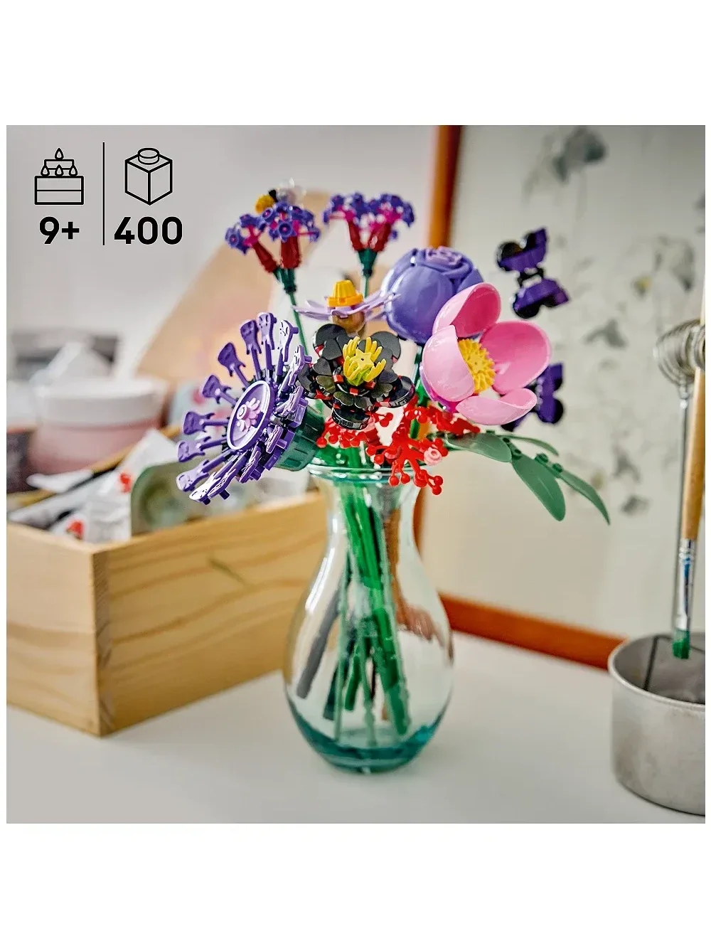 Set de Construcción Olivia Rodrigo s Flower Bouquet - imagen 3