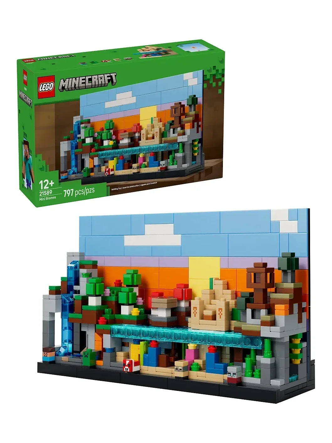 Set de Construcción Mini Biomes Minecraft