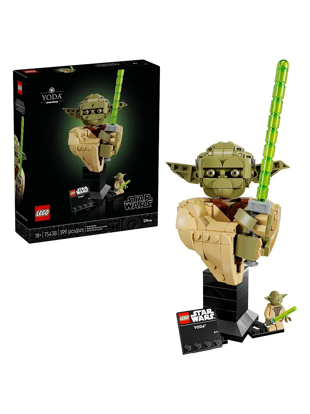 Set de Construcción Busto de Yoda Star Wars