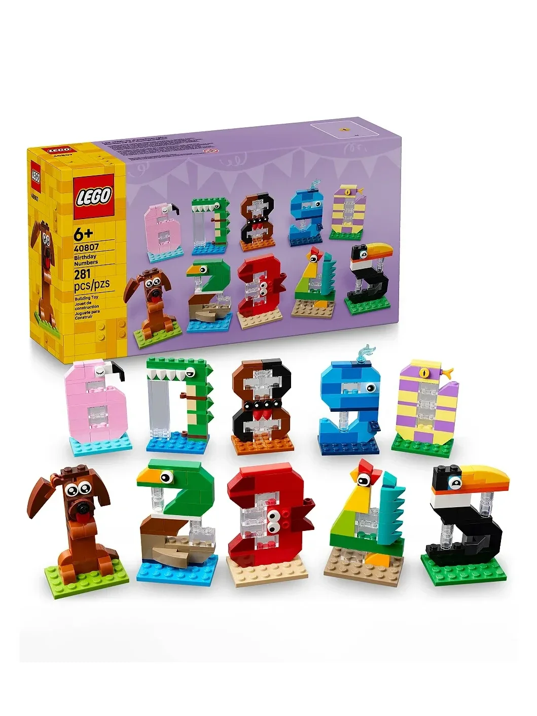 Set de Construccion Birthday Numbers