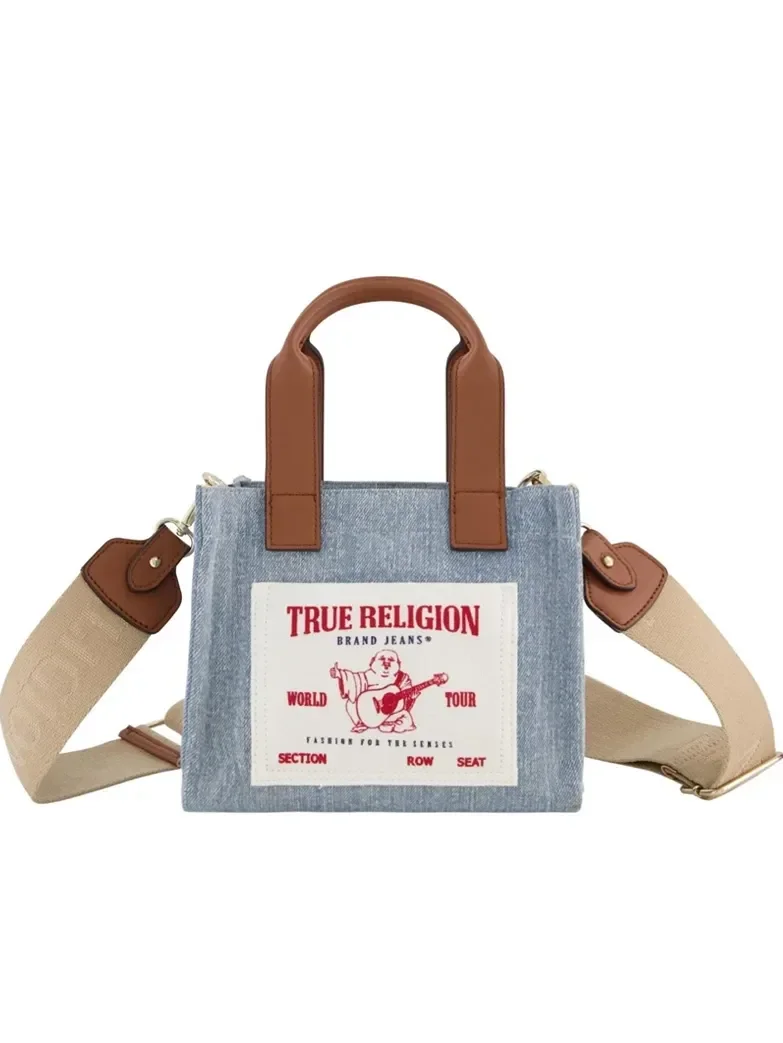 Bolso Mini Tote en Denim