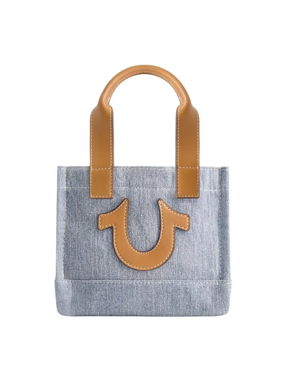 Bolso Tote Mini en Denim