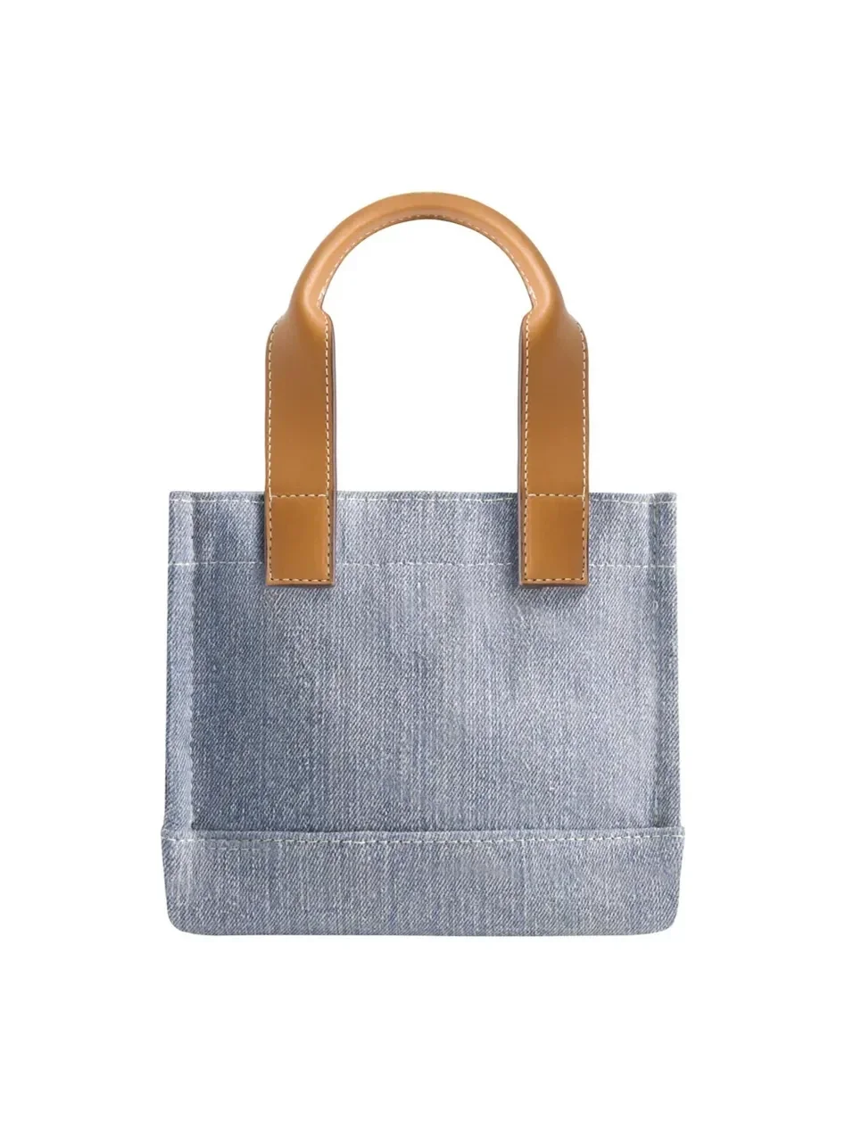 Bolso Tote Mini en Denim - imagen 3