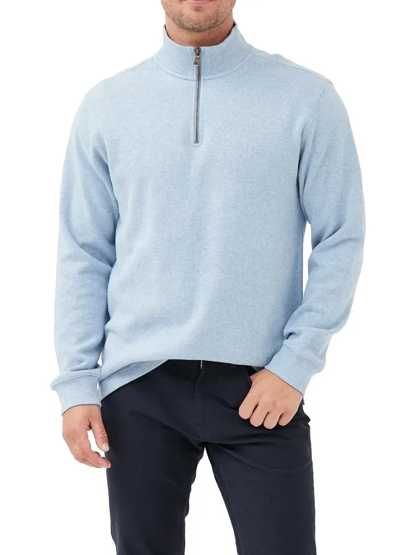 Sudadera Alton Ave con Cuello Mock
