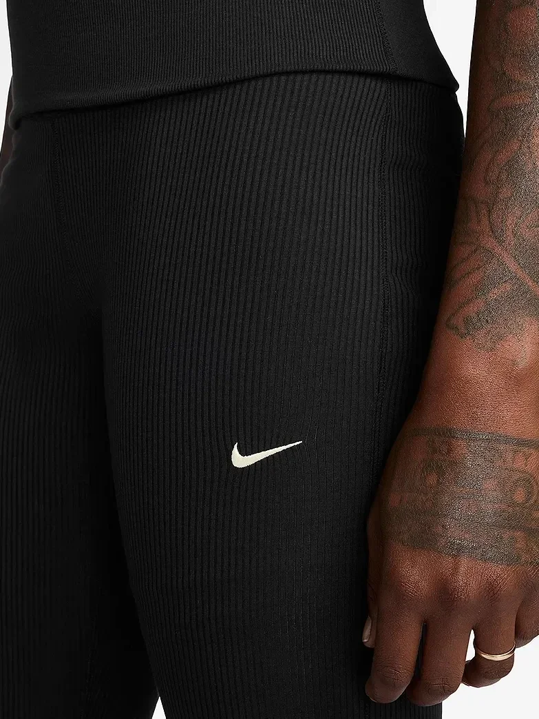 Pantalon Acanalado Chill Knit de Tiro Medio - imagen 4
