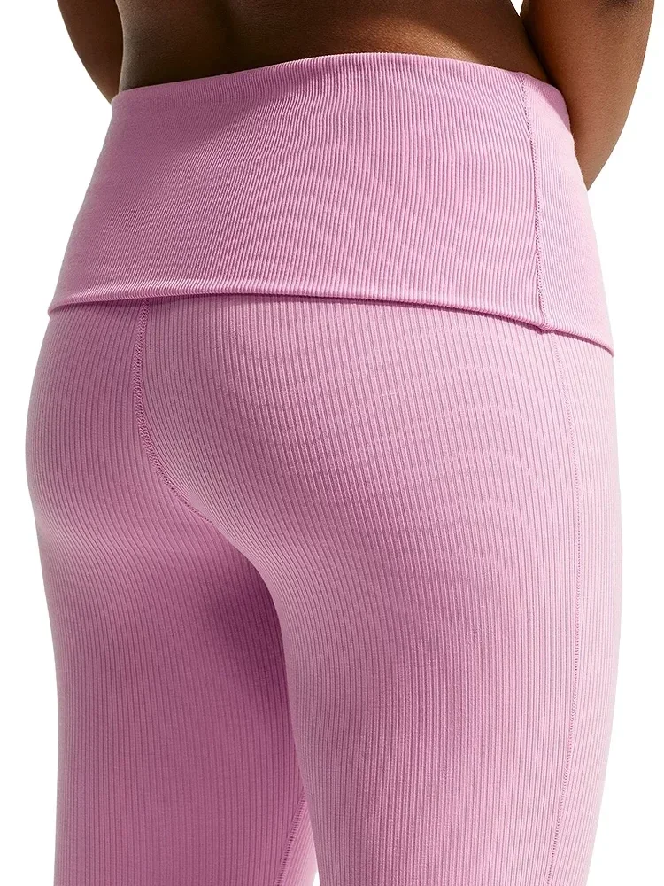 Pantalon Acanalado Chill Knit de Tiro Medio - imagen 5