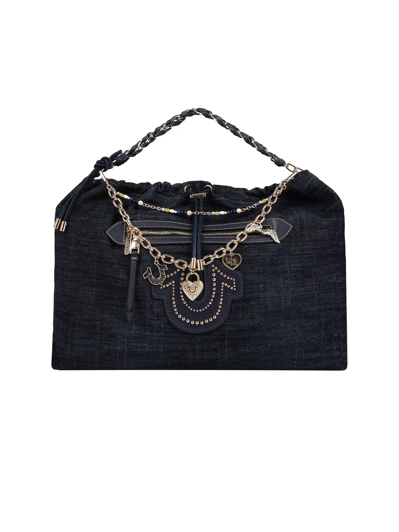 Bolso Hobo Vintage Chain en Denim