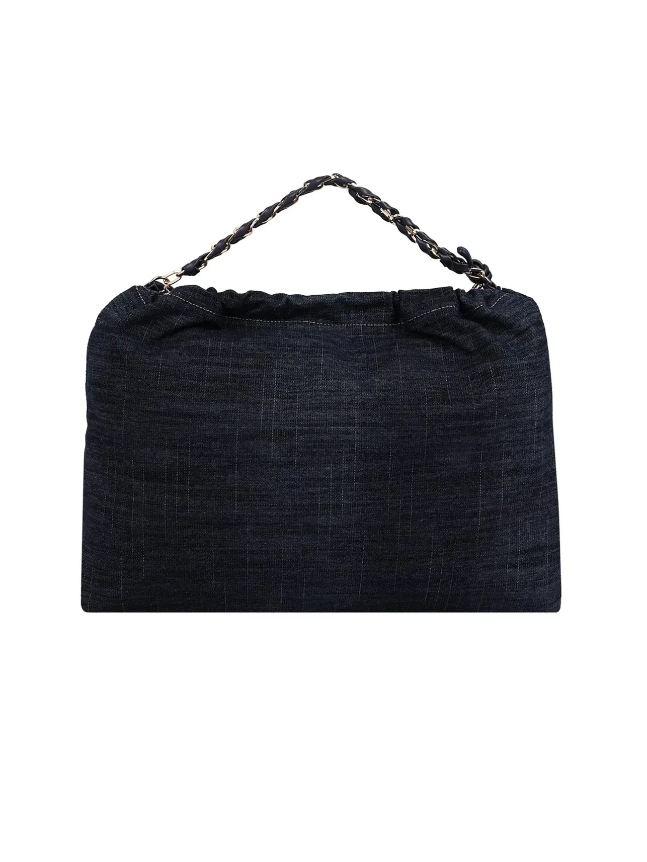 Bolso Hobo Vintage Chain en Denim - imagen 5